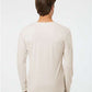 LAT 6918 Unisex Fine Jersey Long Sleeve Tee - Back view