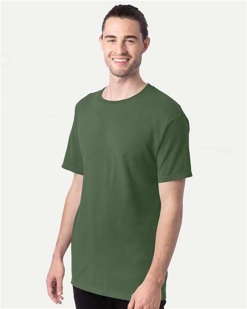 ComfortWash by Hanes GDH100 Men's Garment-Dyed T-Shirt - Side view