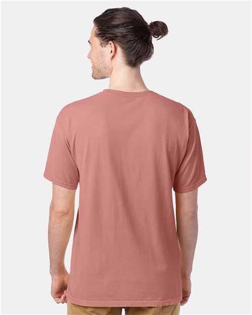 ComfortWash by Hanes GDH100 Men's Garment-Dyed T-Shirt - Back view