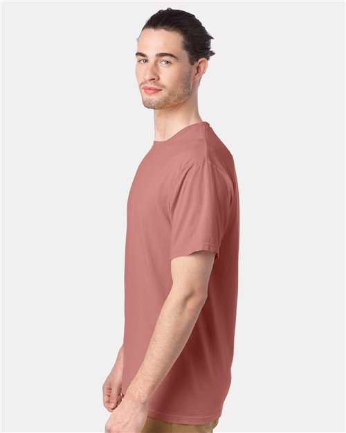 ComfortWash by Hanes GDH100 Men's Garment-Dyed T-Shirt - Side view