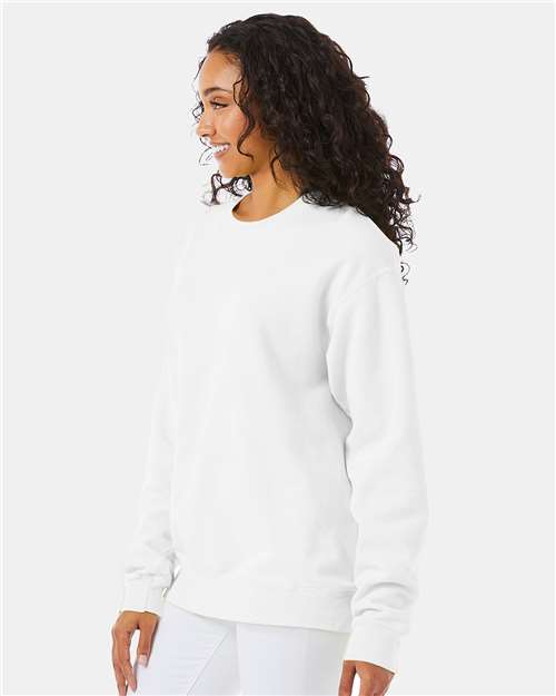 ComfortWash by Hanes GDH400 Unisex Garment-Dyed Crewneck Sweatshirt - Side view