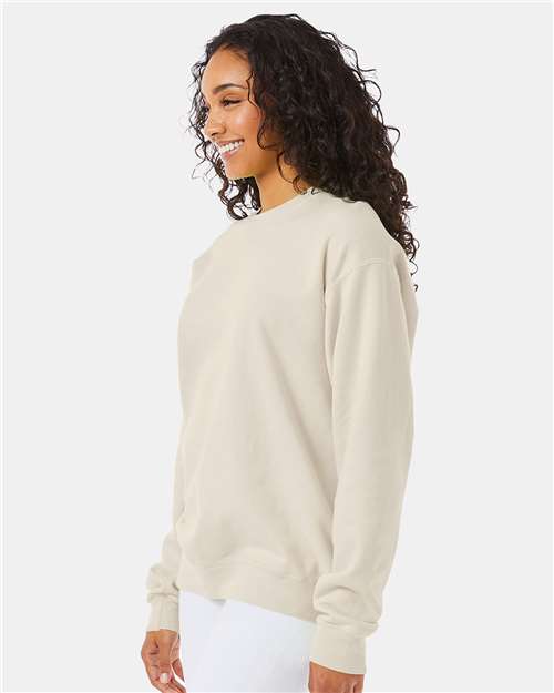ComfortWash by Hanes GDH400 Unisex Garment-Dyed Crewneck Sweatshirt - Side view