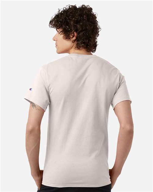 Champion T425 Unisex Classic T-Shirt - Back view