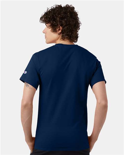Champion T425 Unisex Classic T-Shirt - Back view