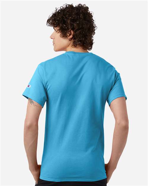 Champion T425 Unisex Classic T-Shirt - Back view