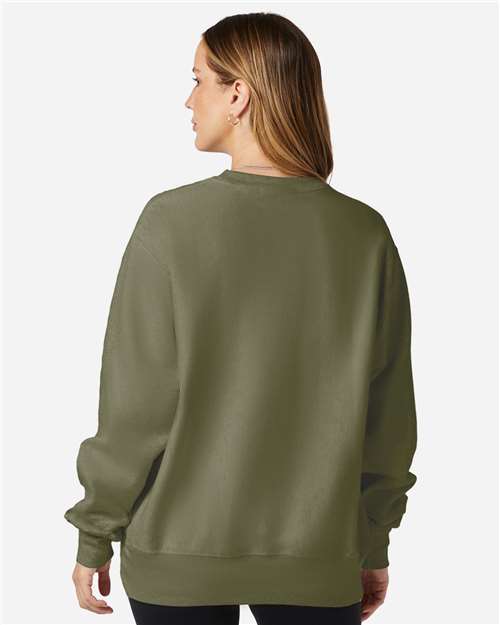 Champion S149 Unisex Reverse Weave? Crewneck Sweatshirt - Back view
