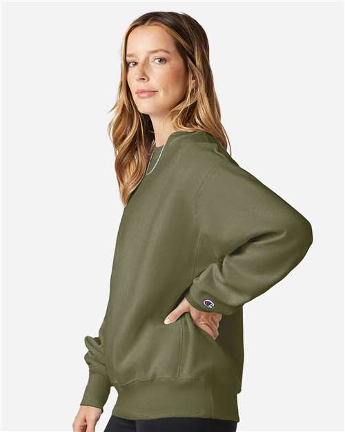 Champion S149 Unisex Reverse Weave? Crewneck Sweatshirt - Side view