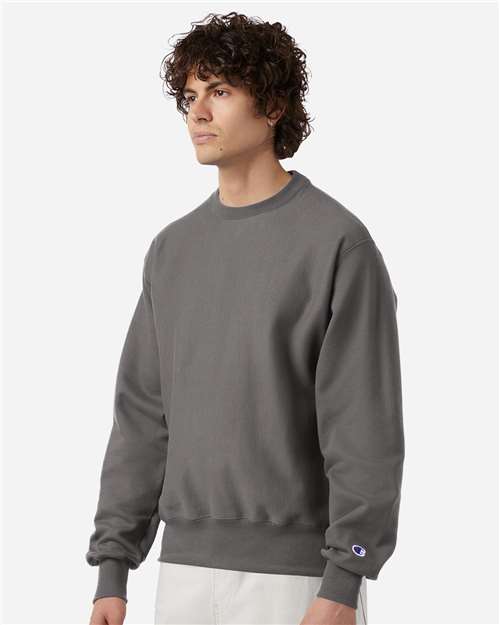 Champion S149 Unisex Reverse Weave? Crewneck Sweatshirt - Side view