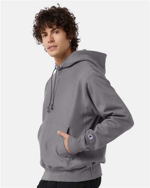 Champion S101 Unisex Reverse Weave? Hooded Sweatshirt - Side view