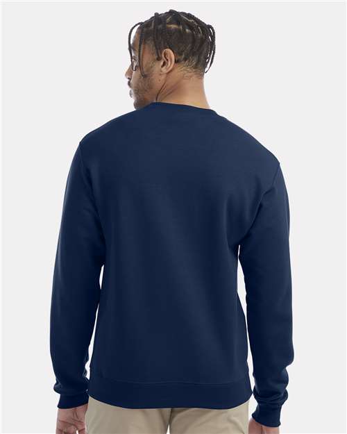 Champion S600 Unisex Powerblend? Crewneck Sweatshirt - Back view
