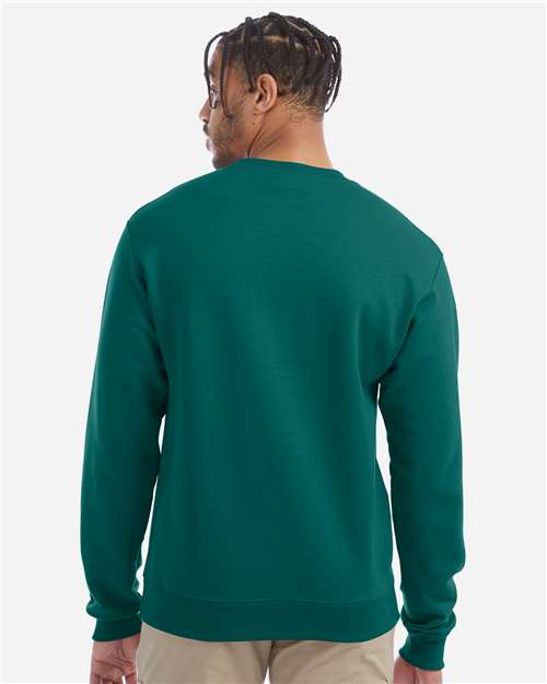 Champion S600 Unisex Powerblend? Crewneck Sweatshirt - Back view