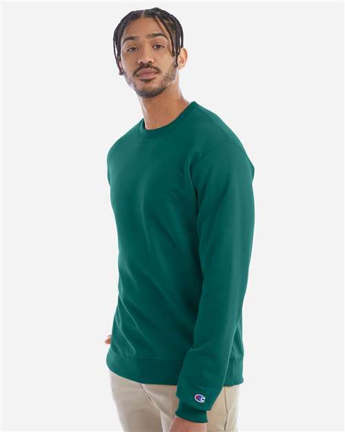 Champion S600 Unisex Powerblend? Crewneck Sweatshirt - Side view