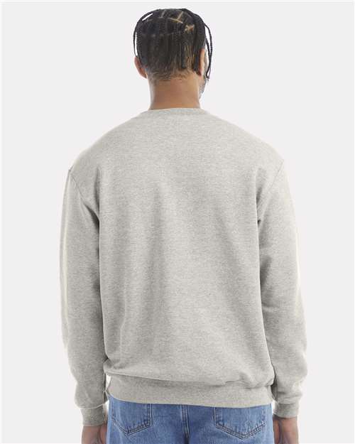 Champion S600 Unisex Powerblend? Crewneck Sweatshirt - Back view