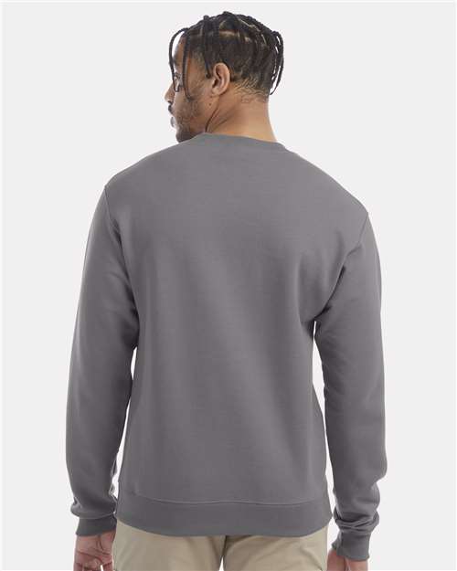 Champion S600 Unisex Powerblend? Crewneck Sweatshirt - Back view
