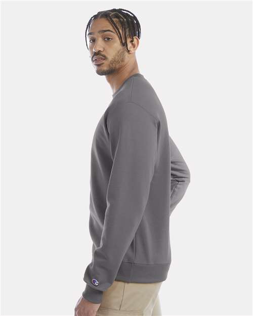 Champion S600 Unisex Powerblend? Crewneck Sweatshirt - Side view