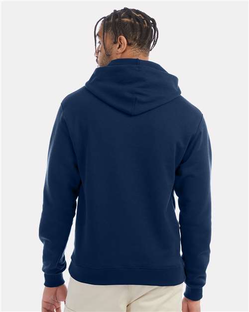 Champion S700 Unisex Powerblend? Hooded Sweatshirt - Back view