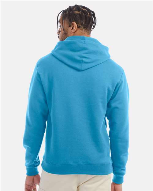 Champion S700 Unisex Powerblend? Hooded Sweatshirt - Back view