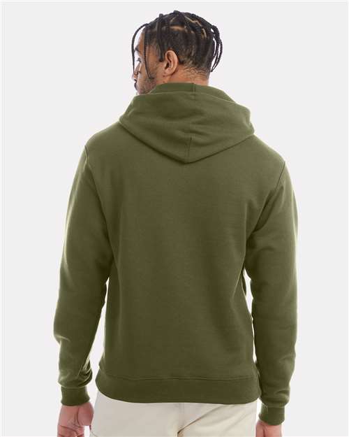 Champion S700 Unisex Powerblend? Hooded Sweatshirt - Back view