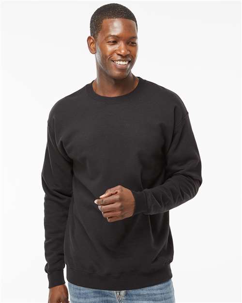 Hanes RS160 Unisex Perfect Sweats Crewneck Sweatshirt - Front view