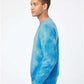 Independent Trading Co. PRM3500TD Unisex Midweight Tie-Dyed Crewneck Sweatshirt - Side view