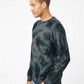 Independent Trading Co. PRM3500TD Unisex Midweight Tie-Dyed Crewneck Sweatshirt - Side view