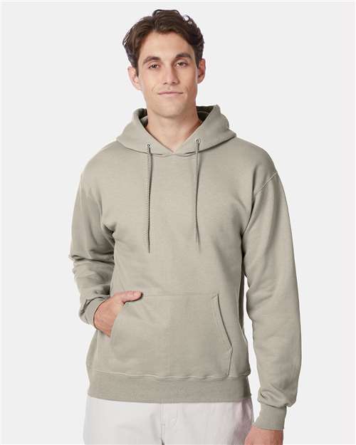Hanes F170 Unisex Ultimate Cotton? Hooded Sweatshirt - Front view