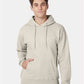 Hanes F170 Unisex Ultimate Cotton? Hooded Sweatshirt - Front view