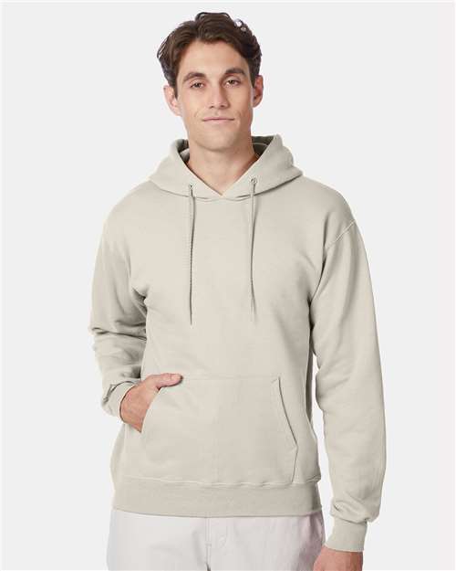 Hanes F170 Unisex Ultimate Cotton? Hooded Sweatshirt - Front view