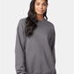 Hanes F260 Unisex Ultimate Cotton? Crewneck Sweatshirt - Front view