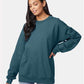 Hanes F260 Unisex Ultimate Cotton? Crewneck Sweatshirt - Front view