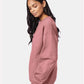 Hanes F260 Unisex Ultimate Cotton? Crewneck Sweatshirt - Side view