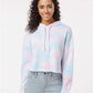 Independent Trading Co. AFX64CRP Women?s Lightweight Crop Hooded Sweatshirt - Front view