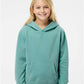 Independent Trading Co. PRM1500Y Youth Midweight Pigment-Dyed Hooded Sweatshirt - Front view