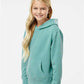 Independent Trading Co. PRM1500Y Youth Midweight Pigment-Dyed Hooded Sweatshirt - Side view