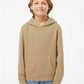 Independent Trading Co. PRM1500Y Youth Midweight Pigment-Dyed Hooded Sweatshirt - Front view