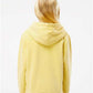 Independent Trading Co. PRM1500Y Youth Midweight Pigment-Dyed Hooded Sweatshirt - Back view