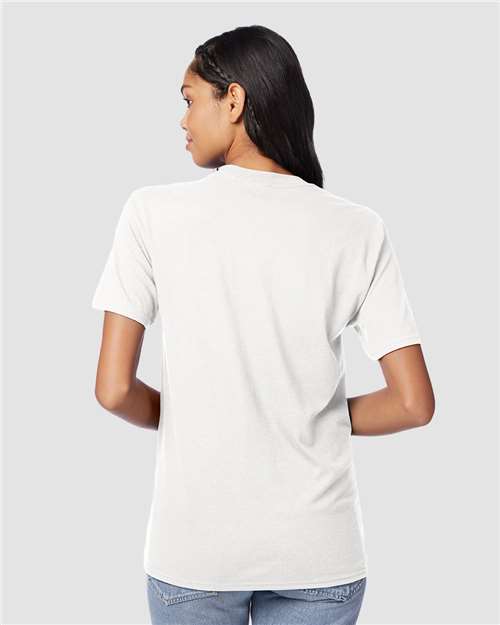 Hanes 42TB Unisex Perfect-T Triblend T-Shirt - Back view
