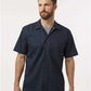 Dickies S535 Men's Industrial Short Sleeve Work Shirt - Front view