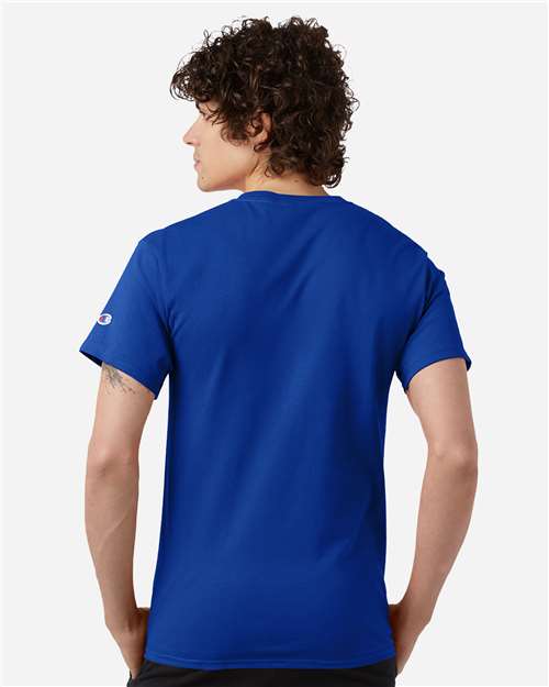 Champion T425 Unisex Classic T-Shirt - Back view