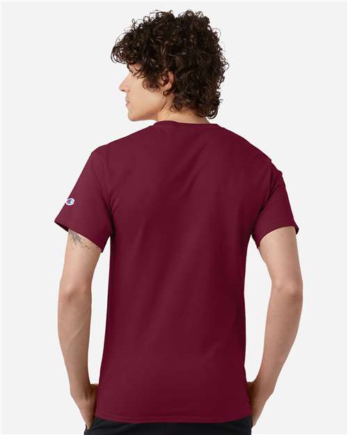 Champion T425 Unisex Classic T-Shirt - Back view