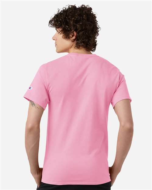 Champion T425 Unisex Classic T-Shirt - Back view