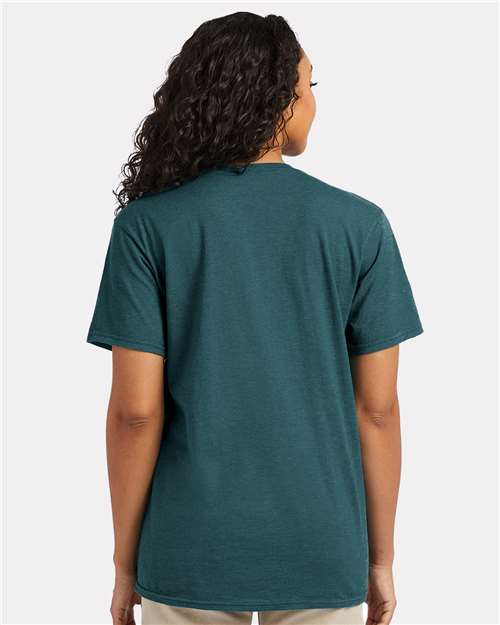 Hanes 4980 Unisex United T-Shirt - Back view