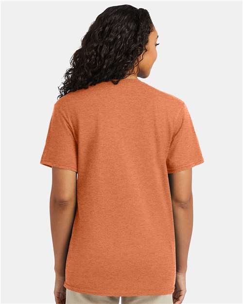 Hanes 4980 Unisex United T-Shirt - Back view