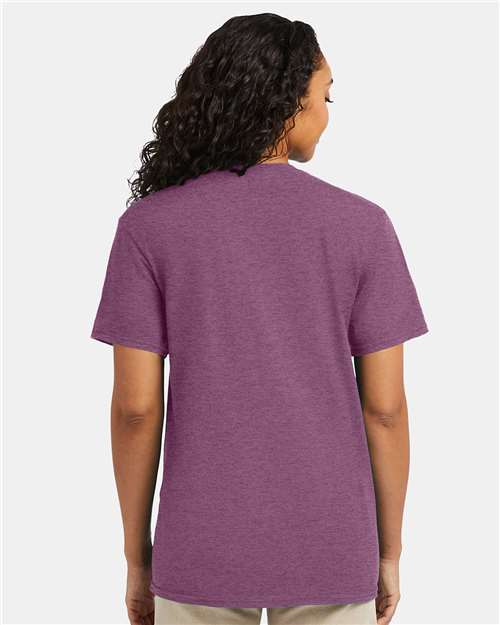 Hanes 4980 Unisex United T-Shirt - Back view