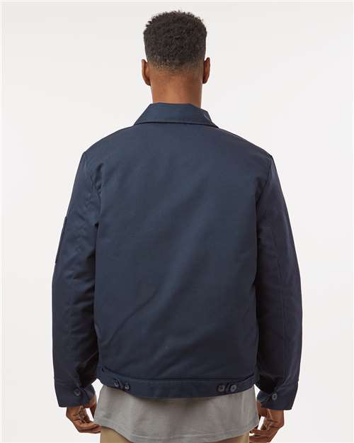 Dickies TJ55 Unisex Insulated Industrial Eisenhower Jacket - Back view