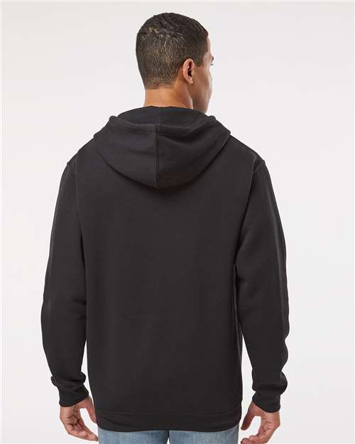 LAT 6926 Unisex Elevated Fleece Hoodie Sweatshirt - Back view