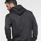 LAT 6926 Unisex Elevated Fleece Hoodie Sweatshirt - Back view