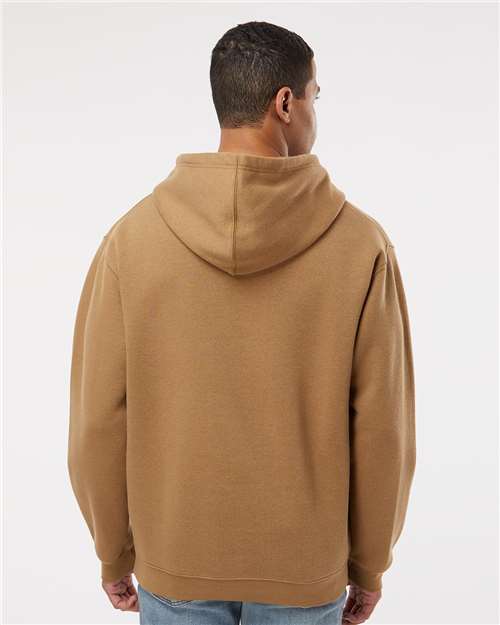 LAT 6926 Unisex Elevated Fleece Hoodie Sweatshirt - Back view