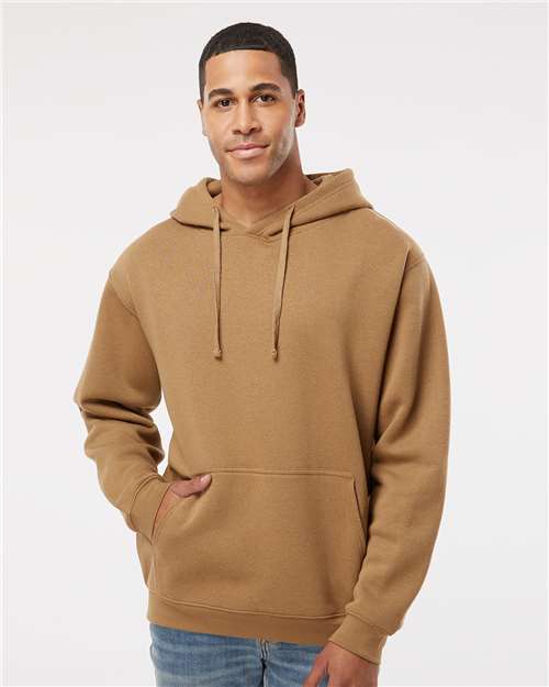 LAT 6926 Unisex Elevated Fleece Hoodie Sweatshirt - Front view