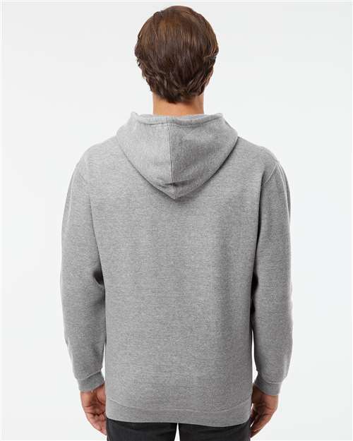 LAT 6926 Unisex Elevated Fleece Hoodie Sweatshirt - Back view